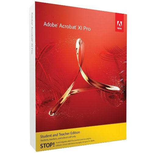 Adobe Acrobat XI Pro (Student & Teacher Edition) - Mac Version